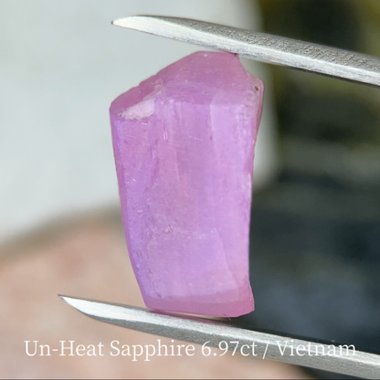 Un-Heat Sapphire 6.97ct  / Vietnam