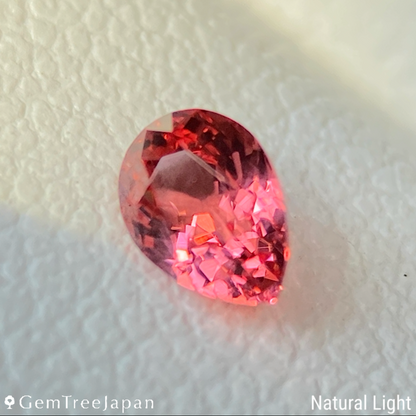 Orangy Pink Spinel 0.254ct / Vietnam