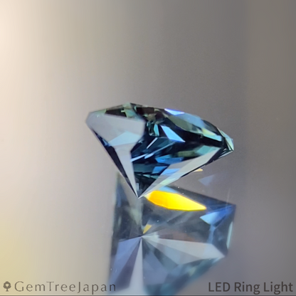 【Trial Price】Greenish Blue Sapphire 0.628ct / Madagascar