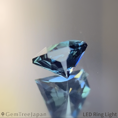 【Trial Price】Greenish Blue Sapphire 0.628ct / Madagascar