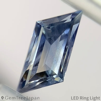 [from Rough] Unheated Sapphire 0.893ct / Kanchanaburi