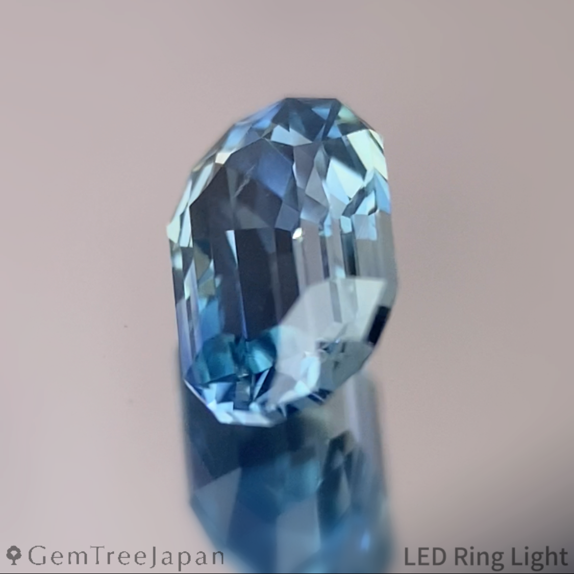 【Trial Price】"Ice Mint Blue" Sapphire 0.730ct / Kanchanaburi (Thailand)