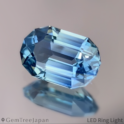 【Trial Price】"Ice Mint Blue" Sapphire 0.730ct / Kanchanaburi (Thailand)