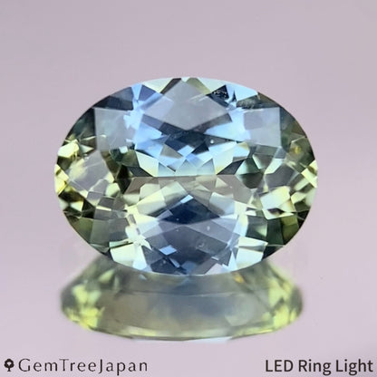 Parti-Color Sapphire 0.848ct / Thailand (Kanchanaburi)