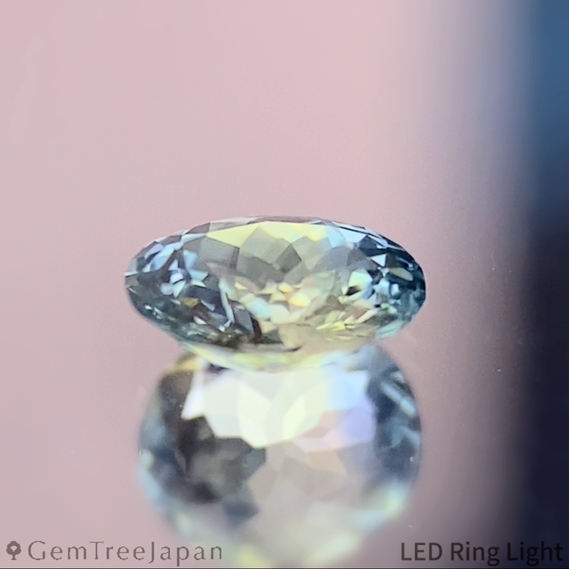 Parti-Color Sapphire 0.370ct / Kanchanaburi(Thailand)