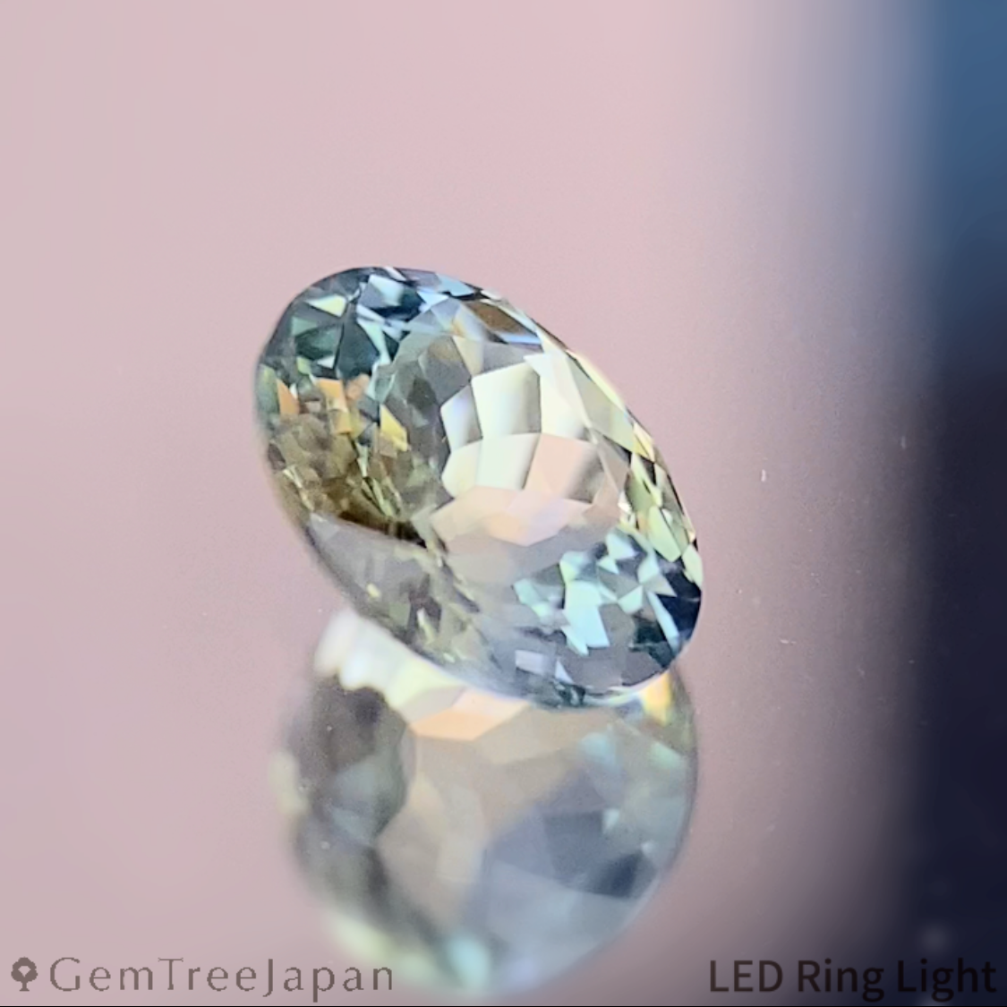 Parti-Color Sapphire 0.370ct / Kanchanaburi(Thailand)