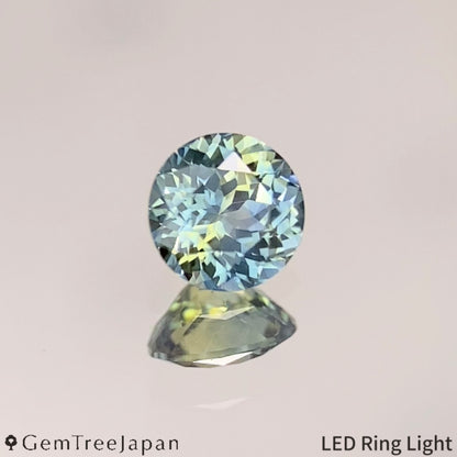 Parti-color Sapphire 0.436ct / Thailand (Kanchanaburi)
