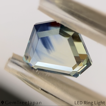 Parti-Color Sapphire 1.118ct / Kanchanaburi(Thailand)