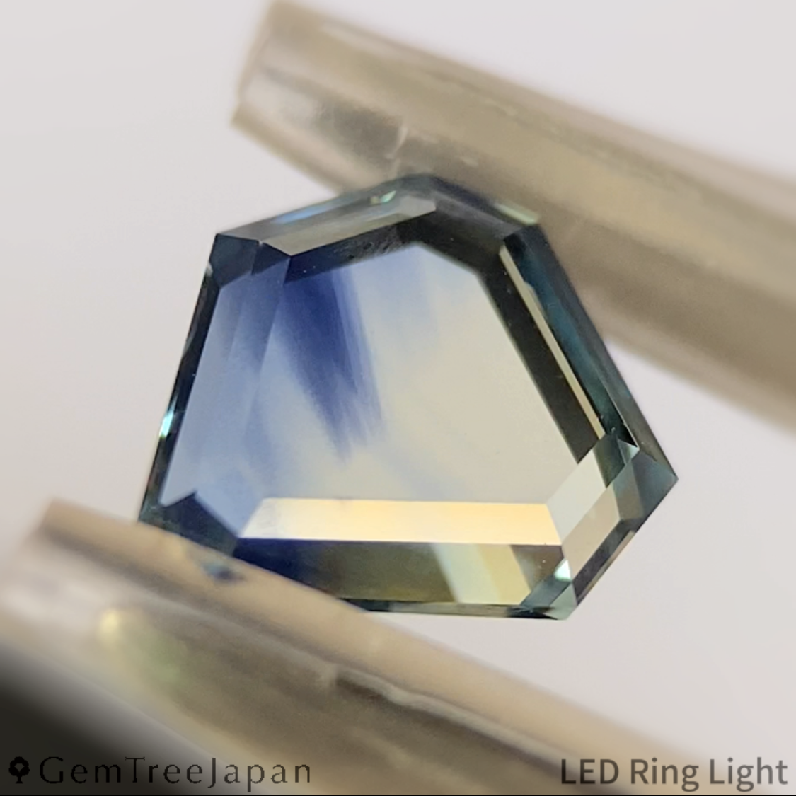 Parti-Color Sapphire 1.118ct / Kanchanaburi(Thailand)