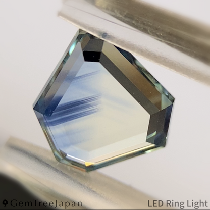 Parti-Color Sapphire 1.118ct / Kanchanaburi(Thailand)