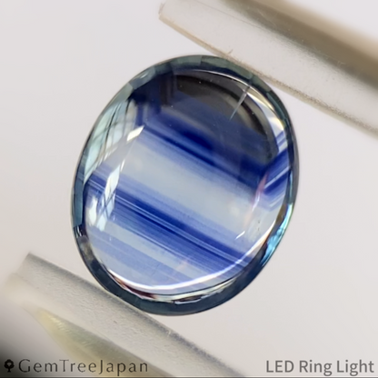 Parti-Color Sapphire 1.011ct / Kanchanaburi(Thailand)