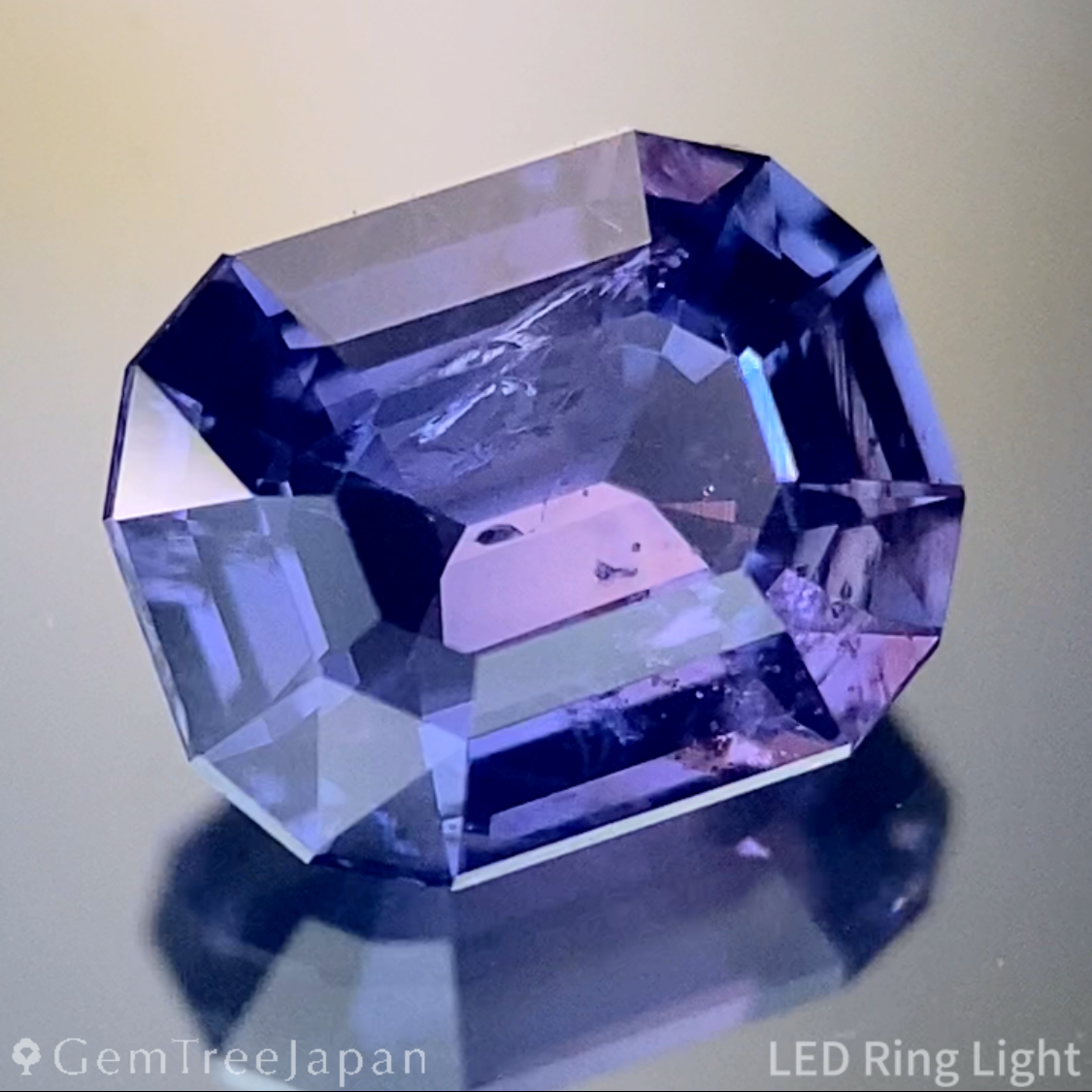 【lulu's Focus Gem】Bluish Violet Sapphire 1.084ct / Madagascar