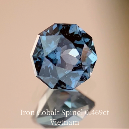 Iron Cobalt Spinel 0.469ct / Vietnam