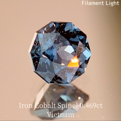 Iron Cobalt Spinel 0.469ct / Vietnam