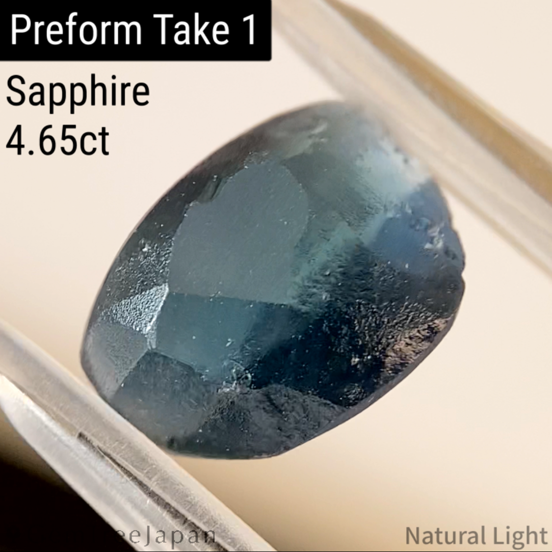 【One Price】"Peacock's Eye" Sapphire 2.62ct / Madagascar