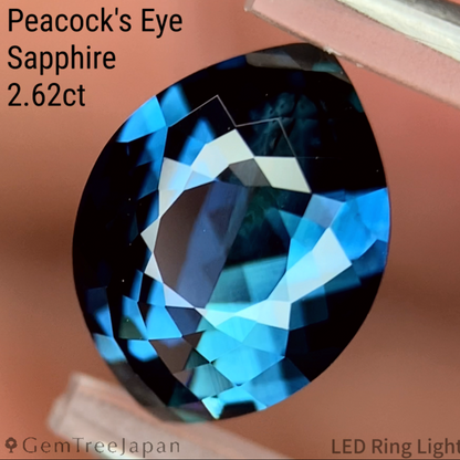 【One Price】"Peacock's Eye" Sapphire 2.62ct / Madagascar