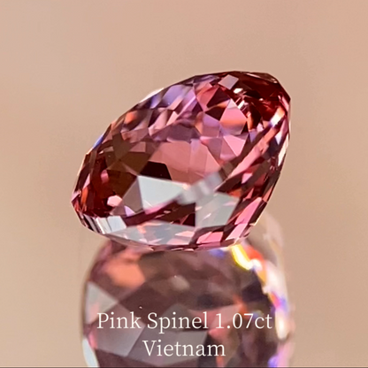 Pink Spinel 1.07ct / Vietnam