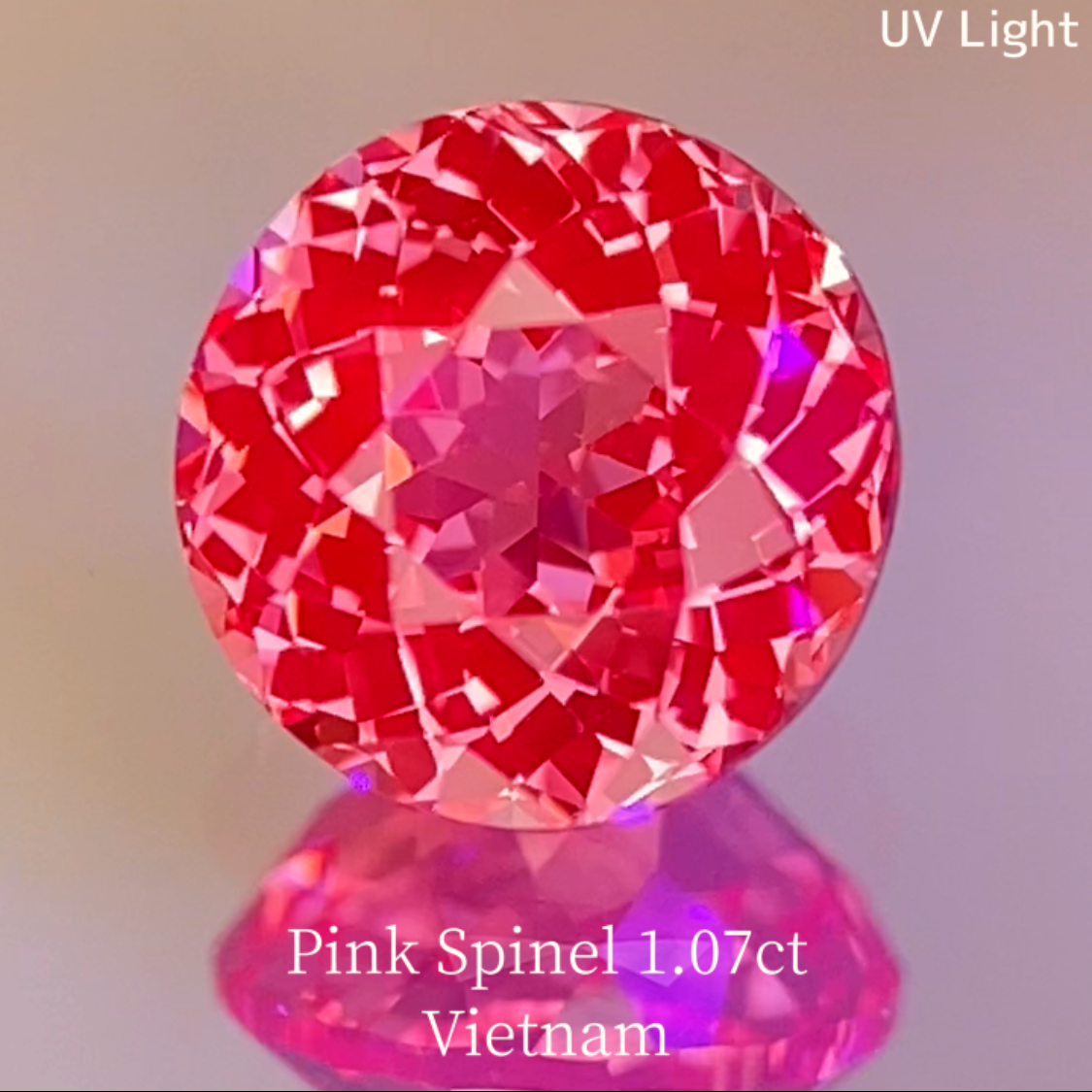 Pink Spinel 1.07ct / Vietnam