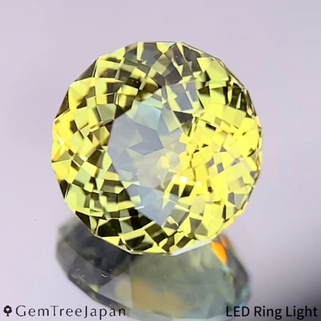 "Fancy Round 16" Un-Heat Sapphire 1.422ct / Thailand(Kanchanaburi)