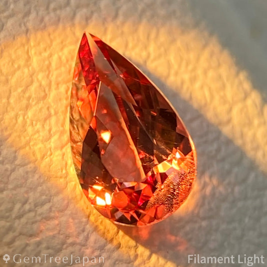 Malaya Garnet 0.495ct / Tanzania