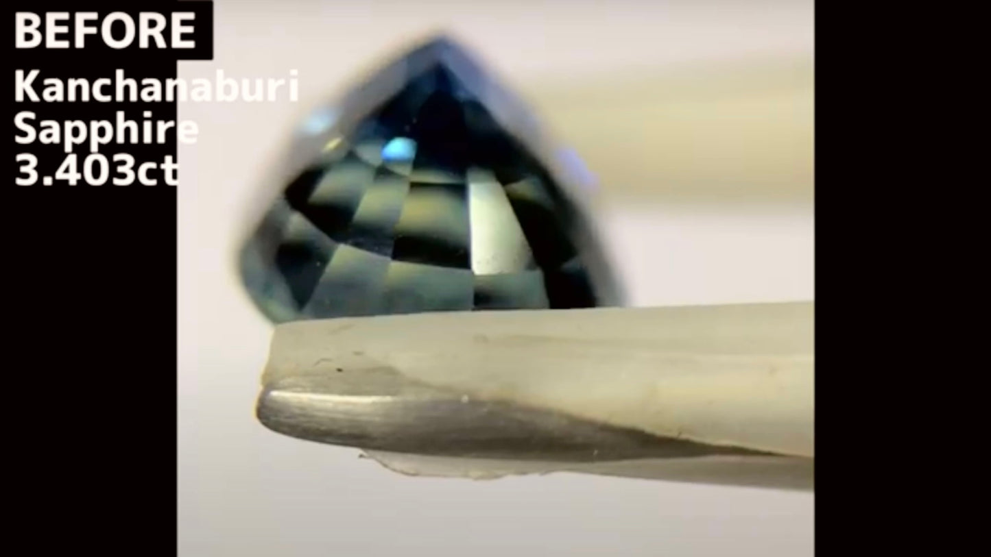 Bi-Color Sapphire 3.188ct / Kanchanaburi