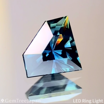 Greenish Blue Sapphire 0.500ct / Cameroon