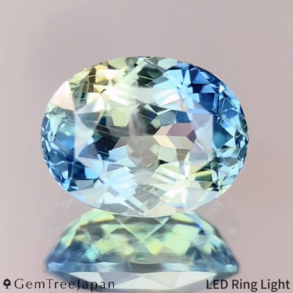 Parti-Color Sapphire 1.632ct / Thailand(Kanchanaburi)
