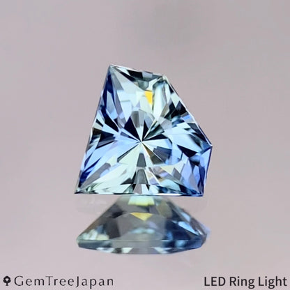 Parti-Color Sapphire 0.455ct / Thailand (Kanchanaburi)
