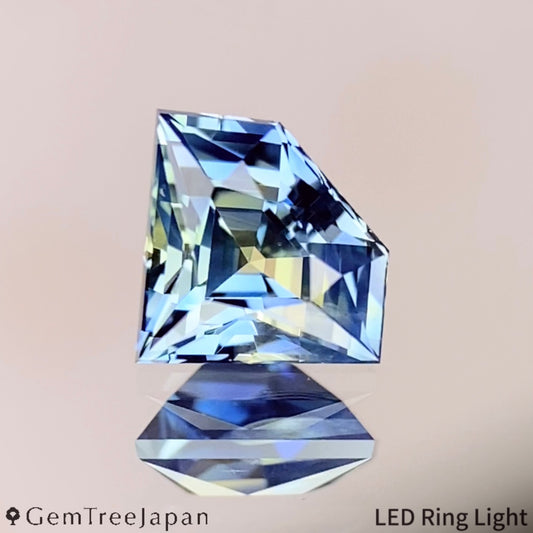 Parti-Color Sapphire 0.723ct / Thailand (Kanchanaburi)