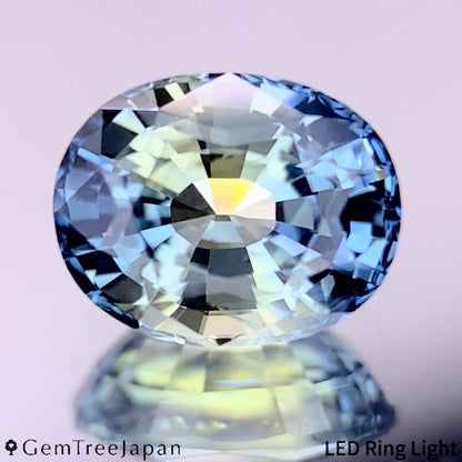 Un-Heat Parti-Color Sapphire 1.499ct / Thailand(Kanchanaburi)