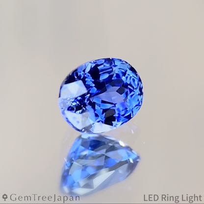【Trial Price】Cornflower Blue Sapphire 0.393ct / Sri Lanka
