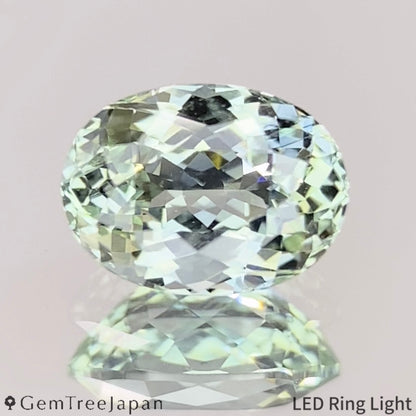 "Pale Green" Kanchanaburi Sapphire 1.119ct / Thailand