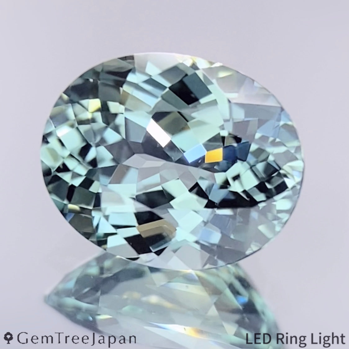 "Steel Ice Mint" Kanchanaburi Sapphire 2.176ct / Thailand