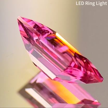 Neon Pink Spinel 0.449ct / Tanzania: Mahenge