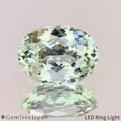 "Pale Green" Kanchanaburi Sapphire 1.119ct / Thailand