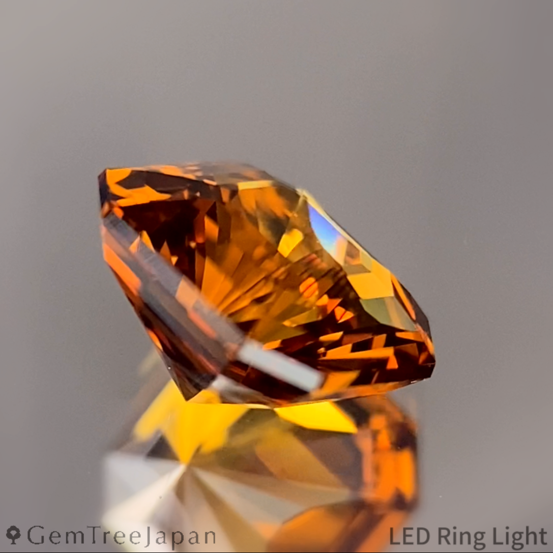 "4 step & Narika" Spessartine Garnet (Pyrope/Spessartine) 1.398ct / Tanzania