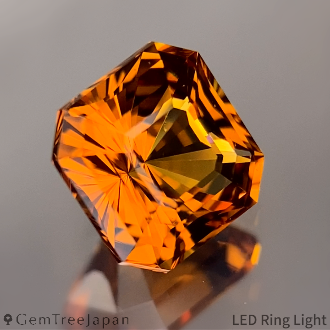 "4 step & Narika" Spessartine Garnet (Pyrope/Spessartine) 1.398ct / Tanzania