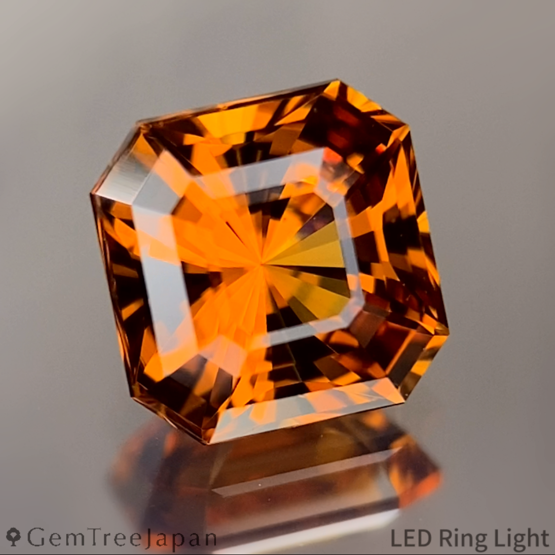 "4 step & Narika" Spessartine Garnet (Pyrope/Spessartine) 1.398ct / Tanzania