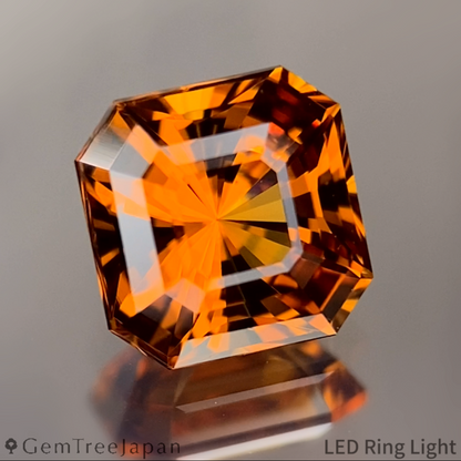"4 step & Narika" Spessartine Garnet (Pyrope/Spessartine) 1.398ct / Tanzania