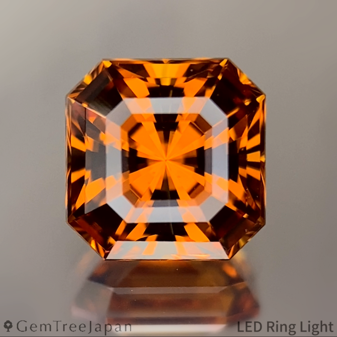 "4 step & Narika" Spessartine Garnet (Pyrope/Spessartine) 1.398ct / Tanzania