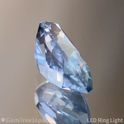 Greenish Light Blue Sapphire 1.127ct / Madagascar