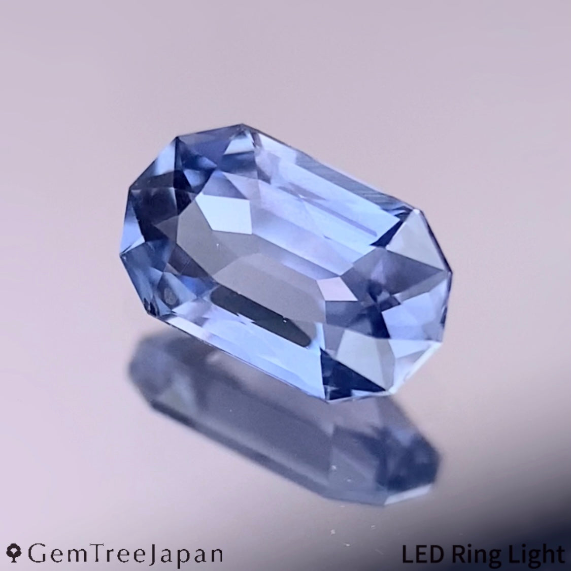 "Silky Violet" Un-Heat Sapphire 0.534ct / Thailand (Kanchanaburi)