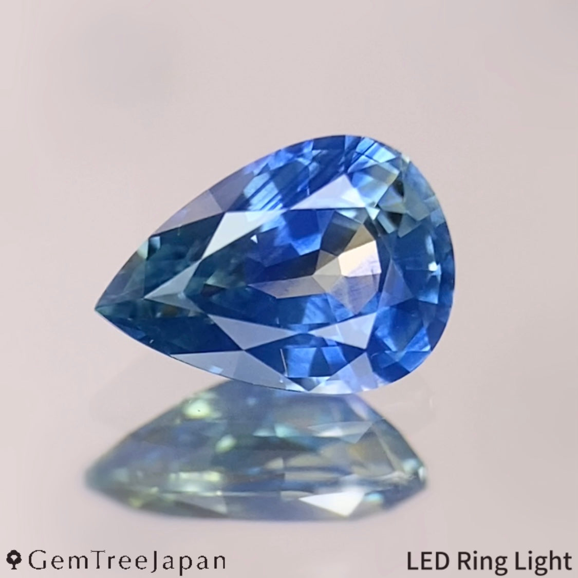 【lulu's】Parti-Color Sapphire 0.806ct / Thailand (Kanchanaburi)