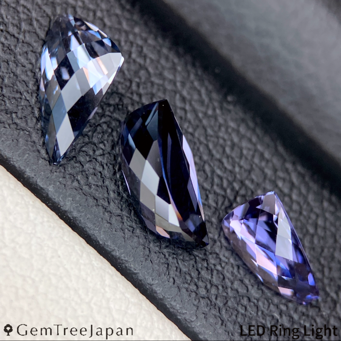 "Crow's Claw" Spinel 3pc set Total 2.24ct / Madagascar 【One Price】