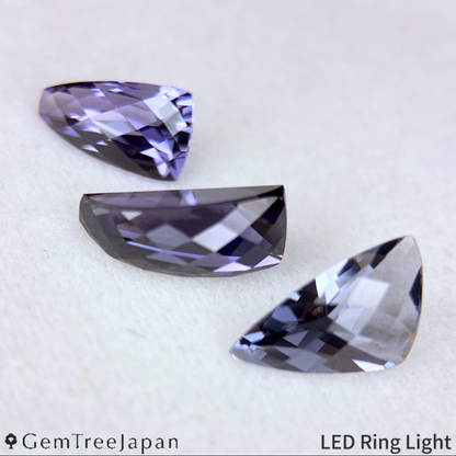 "Crow's Claw" Spinel 3pc set Total 2.24ct / Madagascar 【One Price】