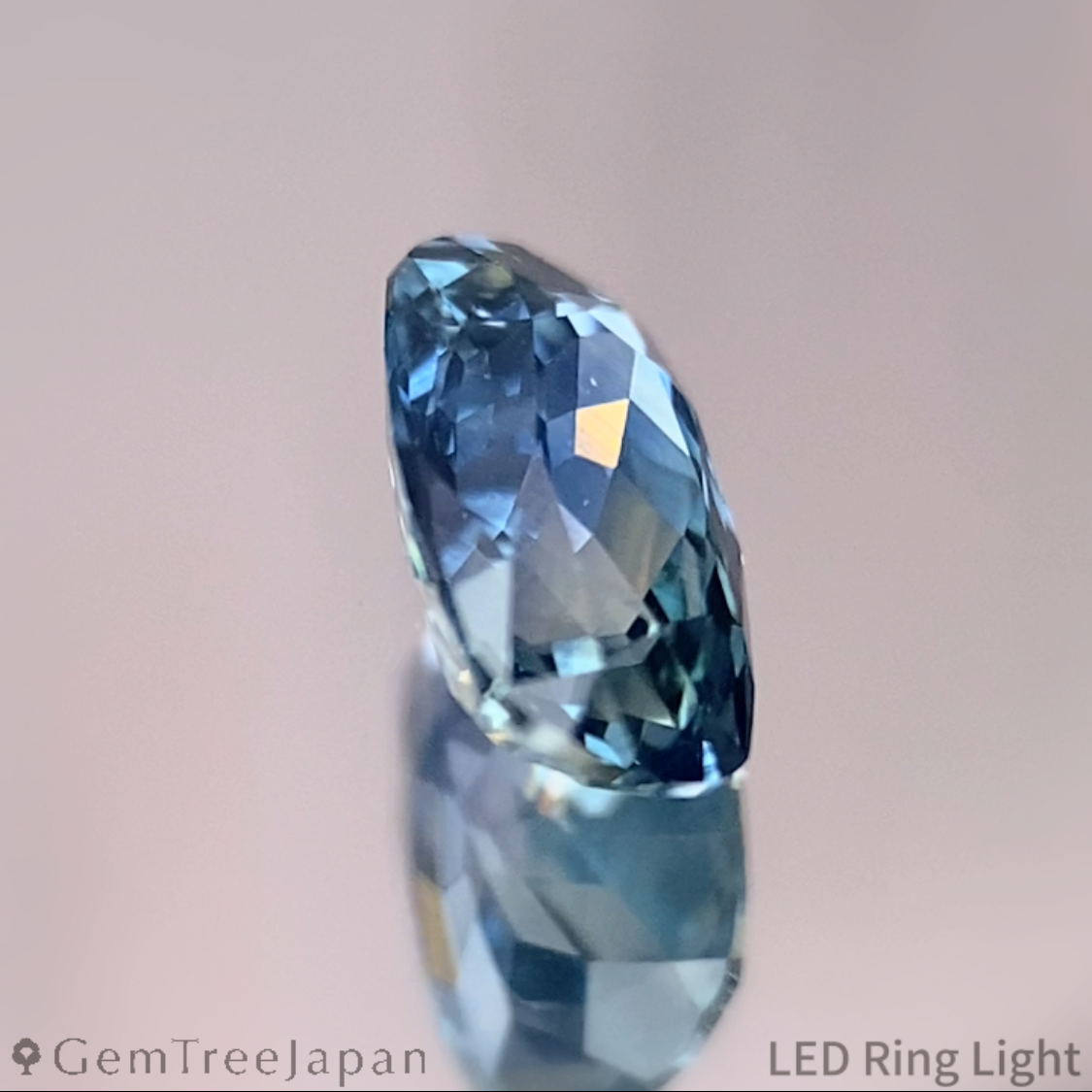 "Ocean Blue" Sapphire 0.65ct / Kanchanaburi (Thailand) 【Trial Price】