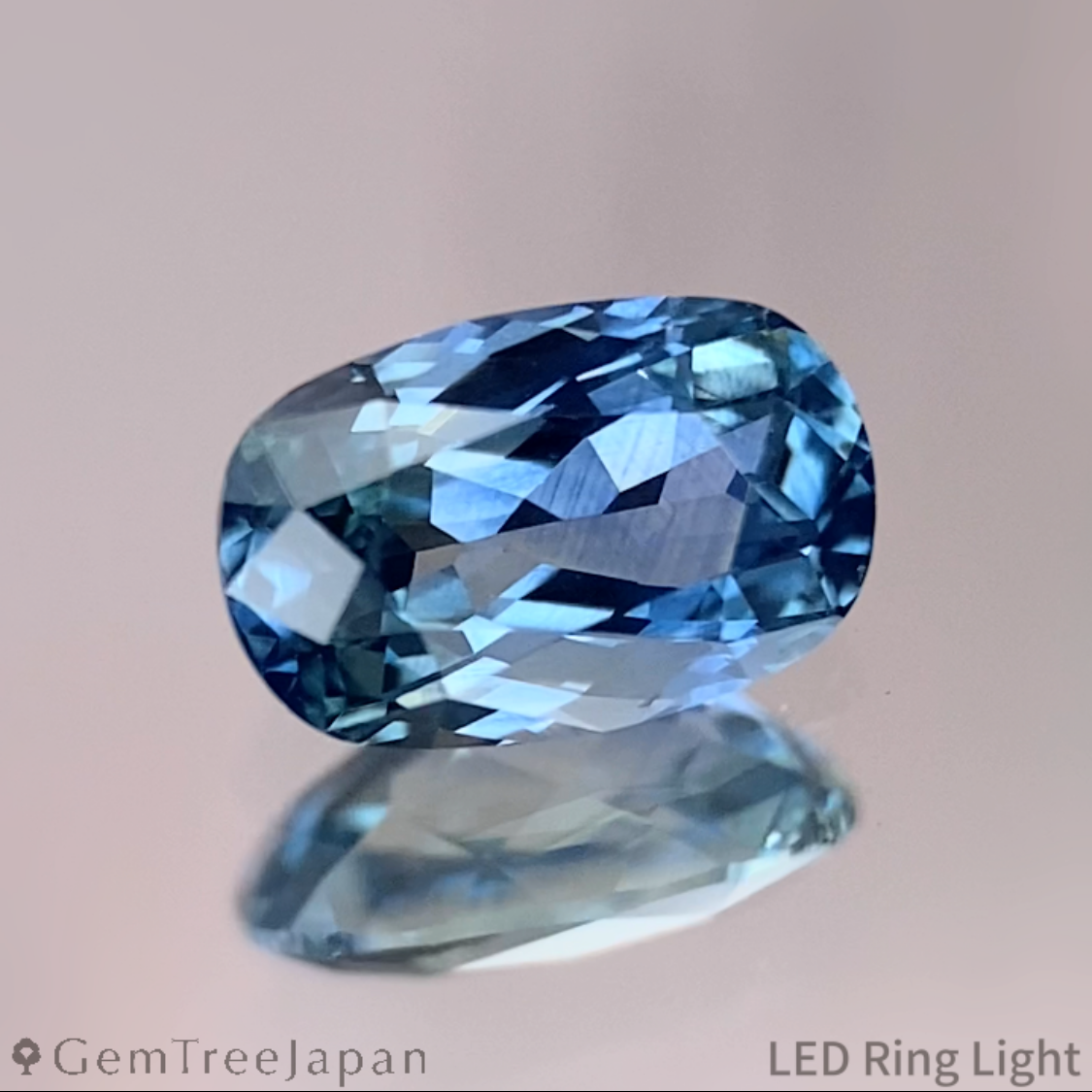 "Ocean Blue" Sapphire 0.65ct / Kanchanaburi (Thailand) 【Trial Price】