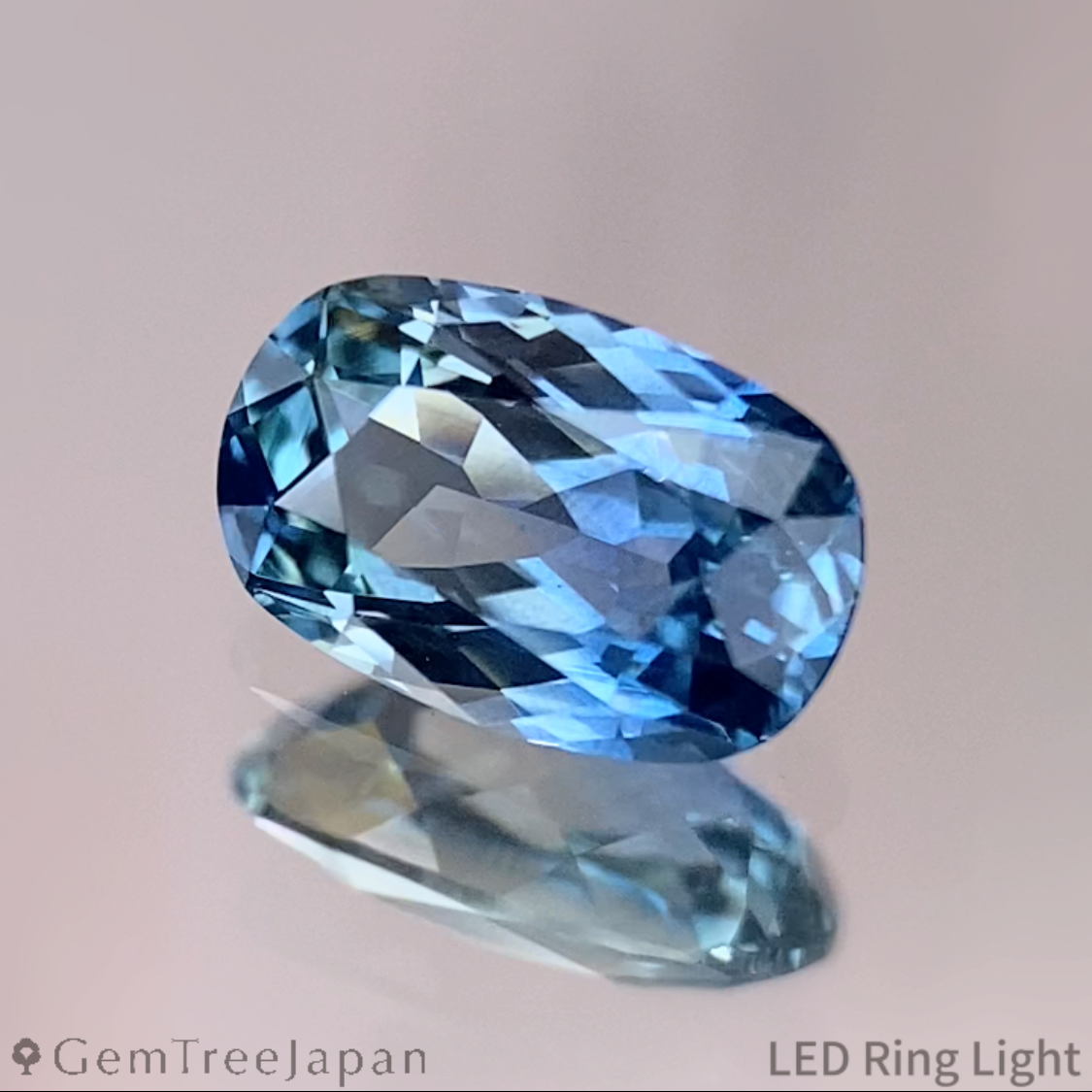 "Ocean Blue" Sapphire 0.65ct / Kanchanaburi (Thailand) 【Trial Price】