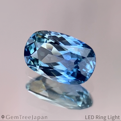 "Ocean Blue" Sapphire 0.65ct / Kanchanaburi (Thailand) 【Trial Price】
