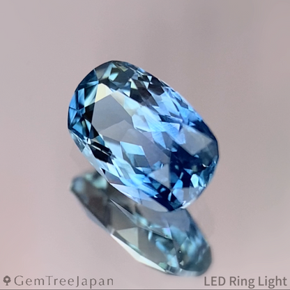 "Ocean Blue" Sapphire 0.65ct / Kanchanaburi (Thailand) 【Trial Price】